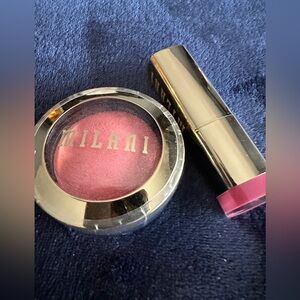 **Milani Makeup Bundle.  Lipstick 74 Matt Darling and blush. ** MAKEUP BUNDLE #8